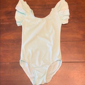 Online Boutique ruffle leotard - mint size M